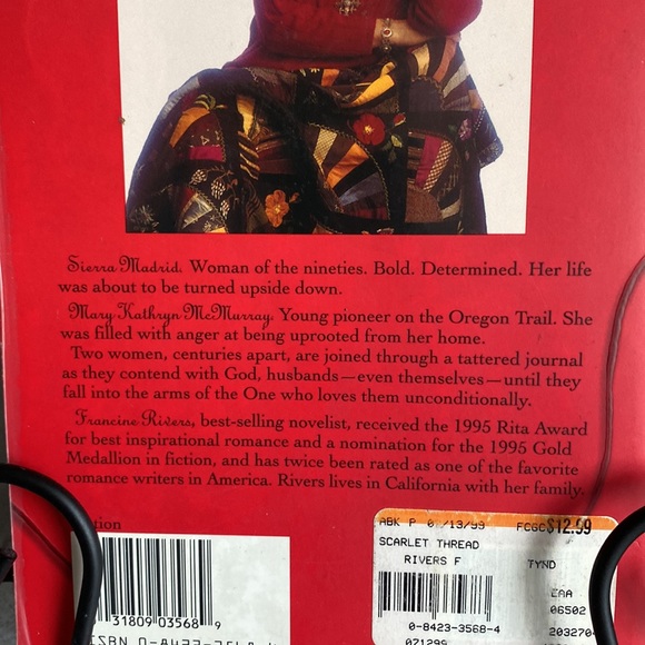 The Scarlet Thread by Francine Rivers Book - Picture 3 of 3